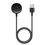 SEVAM Charger With Usb Charging Cable Compatible With Samsung Watch Active 2, Active 2 Sm-R820 Sm-R825 Sm-R830 Sm-R835 (100Cm - Black)