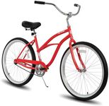 HILAND Beach Cruiser Bike, 26 Inch 