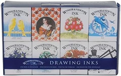 Winsor & Newton Collection Drawing Ink Set, Set of 8, Henry Collection