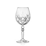 RCR Cristalleria Italiana Alkemist Crystal Wine Goblet Glass - Set of 6 (530 ml, Italy Made)