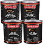 Custom Shop - Black Epoxy Primer/Sealer 2.1 VOC (1 Quart Kit) Anti-Corrosive DTM High-Performance Primer for Automotive and Industrial use Kit = 1 Pint Epoxy Primer +1 Pint. Epoxy HDR. (1-1 Mix)