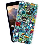 Fashionury Silicone Designer Case for Jio Phone Next Back Cover for Jio Phone Next Printed Back Cover for Jio Phone Next-D1008, Multi-Coloured