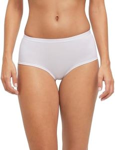 FALKE Women's Daily Comfort Hipster Panties Underwear, White (White 2000), M