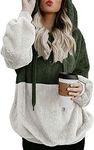 BTFBM Women Sherpa Pullover Quarter