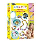 John Adams | Cutie Stix Creative Jewellery Box: Make Cute Jewellery and Store in The Compact Mirror case! | Arts & Crafts | Ages 6+