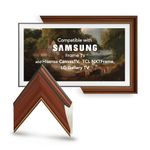 Madrit Handmade Decorative TV Frame – Compatible with Samsung Frame, Hisense CanvasTV, TCL NXTFrame and LG Gallery Style TVs (Fits 2021-2025 Frame TV, 43'')