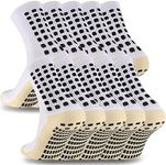 Ultrafun 5 Pairs Soccer Socks with 