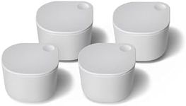 Caraway 4pc Dot Inserts - Dash Ramekins w/Lid - Easy to Store, Non Toxic - Perfect for Sauces, Garnish, & Small Snack or Sides