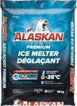 Alaskan Premium Ice Melter Salt De-Icer 18kg Bag Grass Safe Ice Melt Fast Acting Treatment | Vegetation Plant Safe