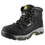 Amblers Safety: Black AS803 Waterproof Wide Fit Safety Boot 10