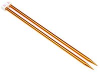 Coopay Knitting Needles 9.0mm x 35cm, Metal Knitting Pins Beginners Professional Knitters, Lightweight Knitting Needles for Arthritic Hands, Long Needles for Jumpers Blankets Large Projects