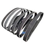 24 PCS 1 x 30 Inch Silicon Carbide Sanding Belts Assortment- 80, 120, 240, 400, 800, 1000 Grits Premium Sander Belts For Knife Sharpening and Metalworking