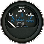 Faria 13002 Coral 0-80 Oil Pressure Gauge