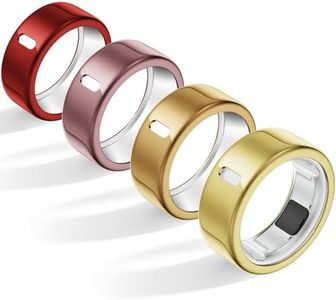 4 Pack Cover Compatible With Oura Ring Gen 4/Oura Ring Gen 3/3 Horizon, Anti-scratch TPU Protector for Women Men Working Out Gym