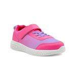 KazarMax Unisex-Child Pink & Purple Sports Shoes -6 UK