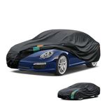 Molebt Coupe Car Cover Waterproof All Weather for Automobiles, Universal Fit for Porsche Boxster, Nissan 370Z/350Z, BMW Z4, Subaru BRZ, etc. Rain Winter Sun Protection. (Length: 166"-178")