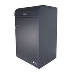 iLoveParcels Large Wall-Mounted Parcel Box – Outdoor Waterproof Post Box with Key Lock, Secure and Durable Design, Includes Handy Fixing Kit (51.2x43x81.1cm)