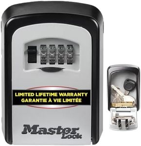 Master Lock Key Safe, 5401EURD, Wall Mounted, Medium, Strong Aluminium Weather Resistant Construction - Mounting Hardware Included
