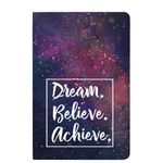 LAURET BLANC Daily Planner Undated, Schedule Your Day, Manage To-Do List, Wellness Tracker, Plan for 80 Days, Paperback. (Dream Believe Achieve)