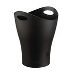 Umbra Garbino Recycled Polypropylene Waste Can, Matte Black