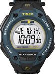 Timex Men's Ironman Classic 30 Oversized 43mm Watch, Black/Blue, 43 mm., Quartz Watch,Chronograph