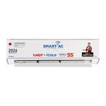 Panasonic 1.5 Ton 3 Star New Star Rated Hot & Cold Wi-Fi Inverter Smart Split AC (Matter/MirAIe, AI, -10~55°C Oper., Copper Condenser, 8in1 Convertible, 4-Way, PM 0.1 Filter, CS/CU-EZ18CKYXFM,White)