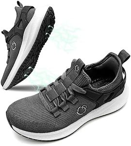 earthinglife Grounding Shoes with Breathable Mesh Upper Conductive Unisex Grounding Shoes, Black, 9 US