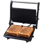 Libra 1000 watt Sandwich Maker, Electric Toaster Griller Sandwich Maker, Grill Sandwich Maker with 180° Open Flexibility, Sandwich Toaster with Non-stick Plates, 1 Year Warranty (Silver)