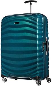 Samsonite Lite -Shock - Spinner L Suitcase, 75 cm, 98.5 l, Blue (Petrol Blue)