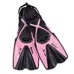 Mares Aquazone X-One Jr., Junior Snorkeling Fins - Unisex, Pink, XS