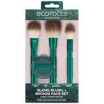 EcoTools Blend, Blush, + Bronze Face Kit, 4 Piece Limited Edition Gift Set