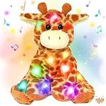Hopearl LED Musical Stuffed Giraffe