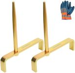 Set of 2 Cylinder Head Stand Holder Tool, Automobile Engine Cylinder Head Bracket with Tapered Mandrels, Cylinder Head Holder Set for Car Engine Maintenance