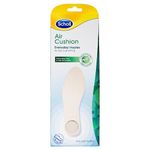 Scholl Air Cushion Everyday Insole - Comfort Insoles with Airflow Latex Foam for Breathable Comfort - Trim to Fit - 1 Pair