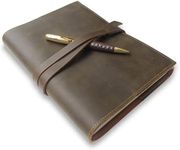 Refillable Leather Journal Gift Set