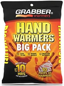 Grabber HWPP10 Big Pack Hand Warmers, 10-Pairs