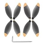 8Pc Replacement Low Noise Propeller Compatible with Parrot Anafi Ultra Compact 4K HDR FPV Drone CW CCW Props Quick Release Blade Accessories (Color : Gold)