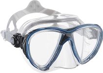 Cressi Big Eyes Evolution Crystal Scuba Diving and Snorkeling Mask - Turquoise