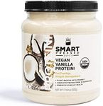 SMART Pressed Juice Vegan Vanilla Proteini | Premium Organic Plant-Based Protein Powder | Clean Lean Protein Shake | Best Detox Smoothie No Fillers | Keto Friendly | Made in The USA | 20 Servings