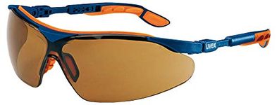 Uvex Safety Sunglasses i-vo Anti-Fog, Brown Tinted Lenses