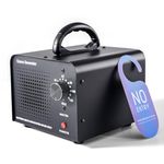 HHGM 48,000mg/h High Capacity Ozone Machine, Commercial Industrial Air Purifier, Ionizer & Deodorizer Ozone Odor Eliminator Suitable for Home, Car, Offices, Basements, Pets, Smoke, Farms