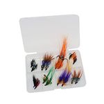 BestCity Fly Fishing Salmon Trebles Flies X16 10-14 with Box #339