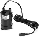 DC 12V Brushless Motor Submersible Water Pump Waterproof High Hydraulic Head Ultra-quiet Micro Fountain Aquarium Circulating