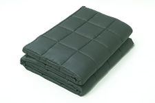 Mysasleep Bamboo Weighted Blanket, Oeko-Tex Certified Bamboo Viscose Material with Premium Glass Beads (Grey, 80" x 87" 25 LB)
