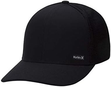 Hurley Men's League Dri-Fit Snapback Baseball Cap, Black, One Size