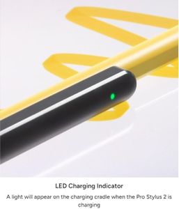 ZAGG Pro Stylus 2 – Gray Digital Pen for Tablets & Smartphones