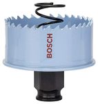 Bosch Professional Sheet Metal Holesaw (Bim Holesaws With 8% Cobalt Alloy) 57 Mm, 2 1/4", Pack Of 1