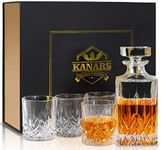 Crystal Whiskey Decanter Set