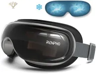 RENPHO Eyeris 3 - Voice Controlled Eye Massager with Heat, Heated Eye Mask with DIY Massage Setting, Bluetooth Music Eye Relax Devices,Face Massager for Eye Strain Dry Eyes,Ideal Gift