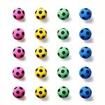 Cat Toys, EYLEER Pet Cat Kitten Foam Sponge Soccer Balls Cat Kitten Toys Interactive Bulk for Kitten Cat Playing - Pack of 20, Assorted Color